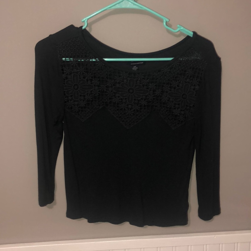 Black top with design